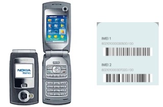 Come vedere il codice IMEI su Nokia N71