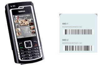 Come vedere il codice IMEI su Nokia N72