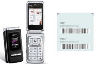 Come vedere il codice IMEI su Nokia N75