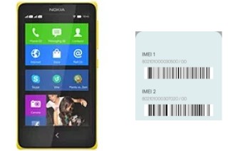 Come vedere il codice IMEI su Nokia X