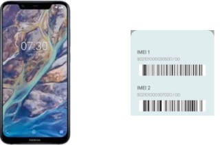 Come vedere il codice IMEI su Nokia X7