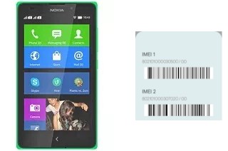 Come vedere il codice IMEI su Nokia XL