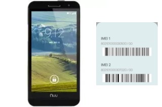 Come vedere il codice IMEI su NUU NU-3S