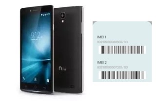 Come vedere il codice IMEI su NUU Mobile Z8