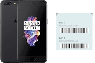 Come vedere il codice IMEI su OnePlus 5