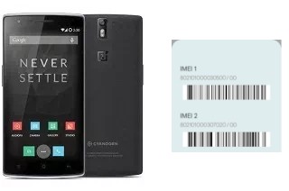 Come vedere il codice IMEI su OnePlus One