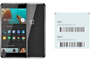 Come vedere il codice IMEI su OnePlus X