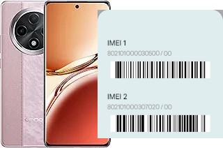 Come vedere il codice IMEI su F27 Pro+