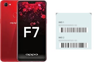 Come vedere il codice IMEI su Oppo F7