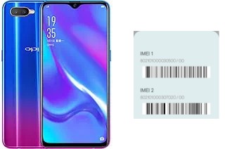 Come vedere il codice IMEI su Oppo K1