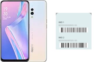 Come vedere il codice IMEI su Oppo K3