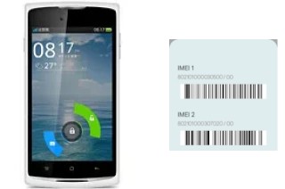 Come vedere il codice IMEI su R817 Real