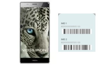 Come vedere il codice IMEI su Vega Iron IM-A870K