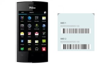 Come vedere il codice IMEI su PH350B