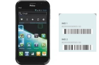 Come vedere il codice IMEI su PH501