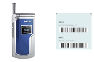 Come vedere il codice IMEI su Philips 659