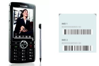 Come vedere il codice IMEI su Philips 392