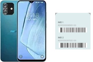 Come vedere il codice IMEI su Philips PH2