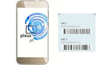 Come vedere il codice IMEI su Pixus Jet