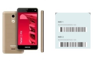 Come vedere il codice IMEI su Twist 3 Fit S509C