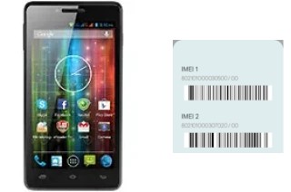 Come vedere il codice IMEI su MultiPhone 5500 Duo