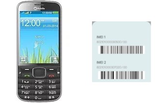 Come vedere il codice IMEI su B800