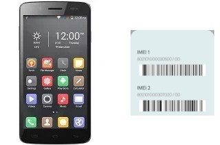 Come vedere il codice IMEI su Linq L10