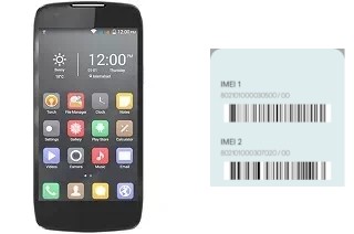 Come vedere il codice IMEI su Linq X70