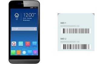 Come vedere il codice IMEI su Noir LT250