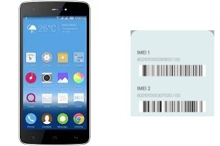 Come vedere il codice IMEI su Noir LT600