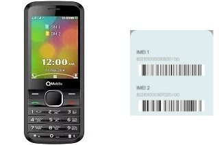 Come vedere il codice IMEI su M800