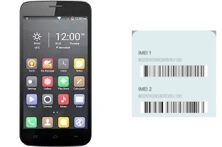 Come vedere il codice IMEI su Linq X100