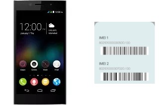 Come vedere il codice IMEI su Noir X950