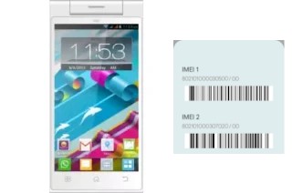 Come vedere il codice IMEI su Q-Smart QS470