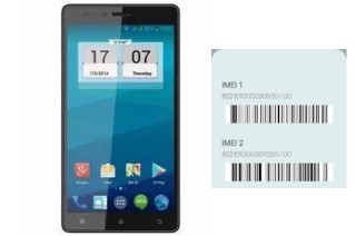 Come vedere il codice IMEI su Q-Smart QS550T