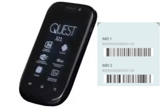 Come vedere il codice IMEI su QUEST 321