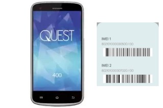 Come vedere il codice IMEI su QUEST 400