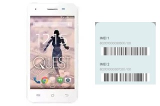 Come vedere il codice IMEI su Quest 406