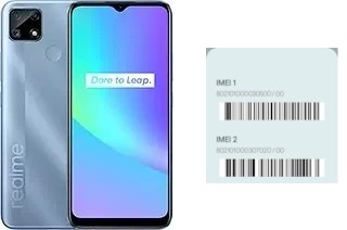 Come vedere il codice IMEI su Realme C25