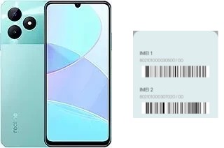 Come vedere il codice IMEI su Realme C51