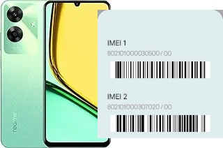 Come vedere il codice IMEI su Realme C61