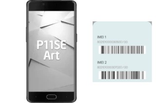 Come vedere il codice IMEI su P11SE Art