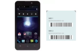 Come vedere il codice IMEI su RMP-450