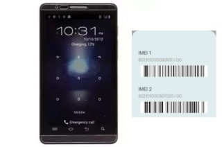 Come vedere il codice IMEI su RMP-520