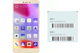 Come vedere il codice IMEI su Rhythm RX550