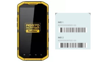 Come vedere il codice IMEI su RG970 Partner