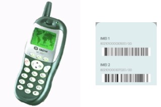 Come vedere il codice IMEI su MC 950