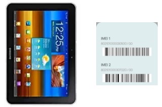 Come vedere il codice IMEI su Galaxy Tab 8.9 4G P7320T