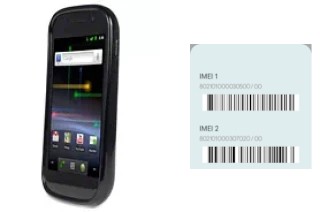 Come vedere il codice IMEI su Google Nexus S 4G