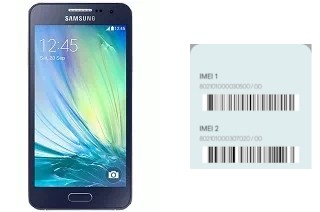 Come vedere il codice IMEI su Galaxy A3